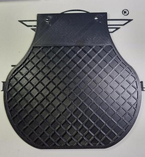 ​​​​​​​Originalgetreue Nachfertigung – Spritzschutz unten für Zündapp HAI / CX 25 & 50 (Typ 448)  ET: 521-19.116